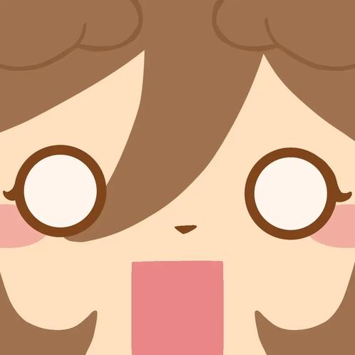Cute square face avatar example with a clean PFP style made in EZPFP